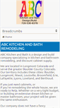 Mobile Screenshot of abckitchens.net